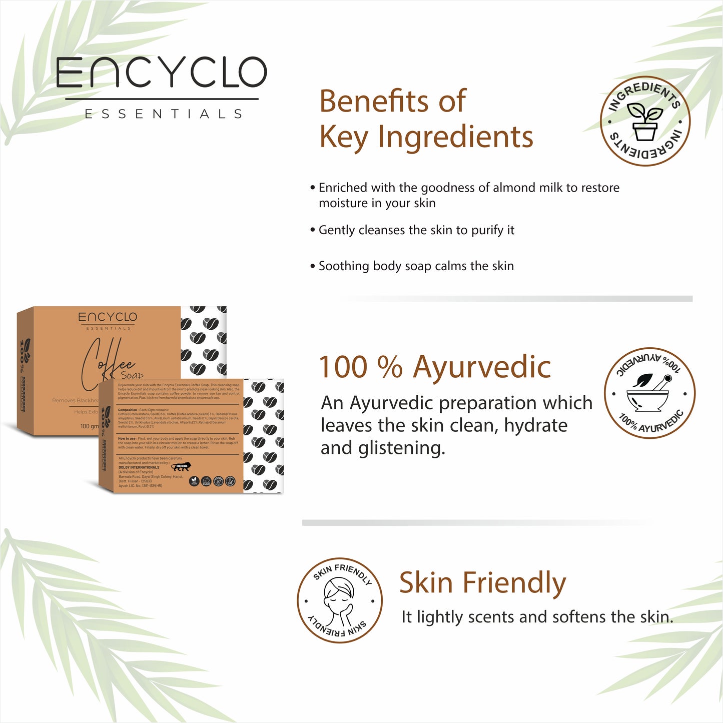 Punch Soap Combo-Aloevera Soap, Rose Soap, Neem Soap, Charcoal Soap And Coffee Soap