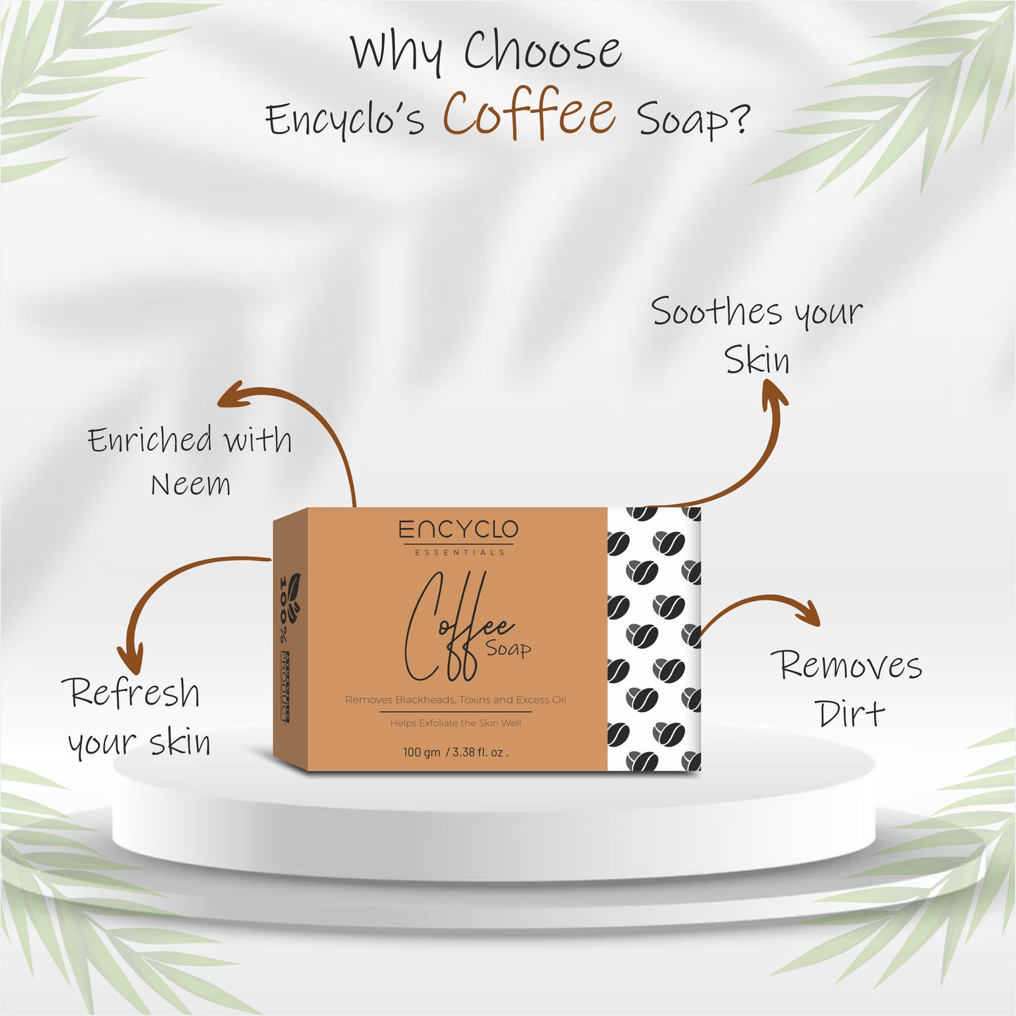 Punch Soap Combo-Aloevera Soap, Rose Soap, Neem Soap, Charcoal Soap And Coffee Soap