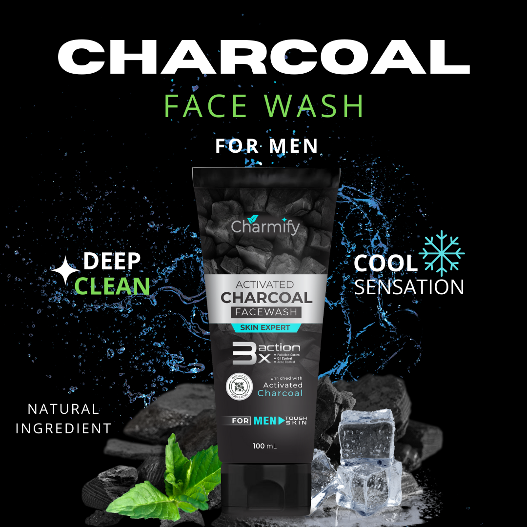 Charcoal Face Wash For Men