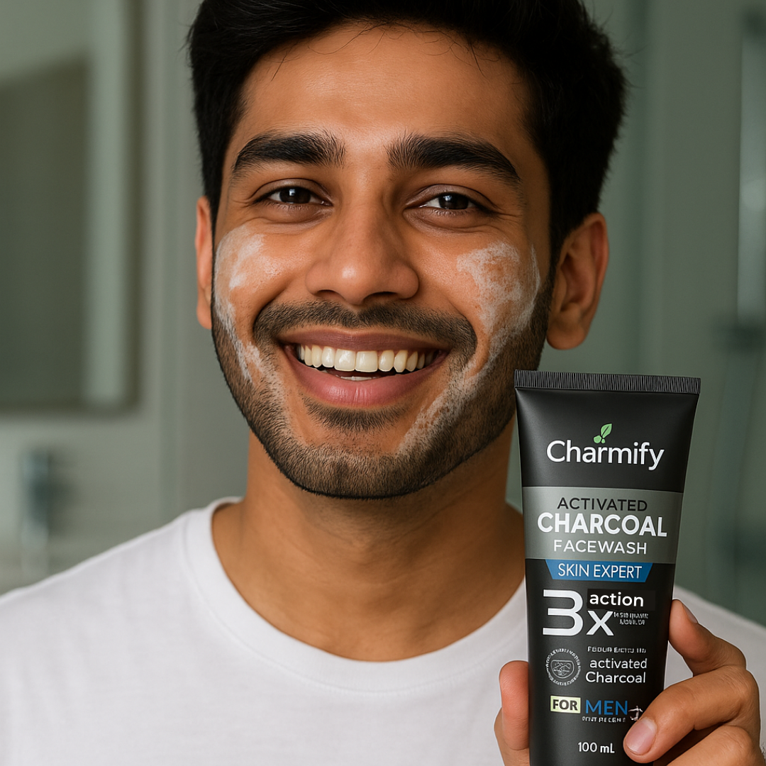 Charcoal Face Wash For Men