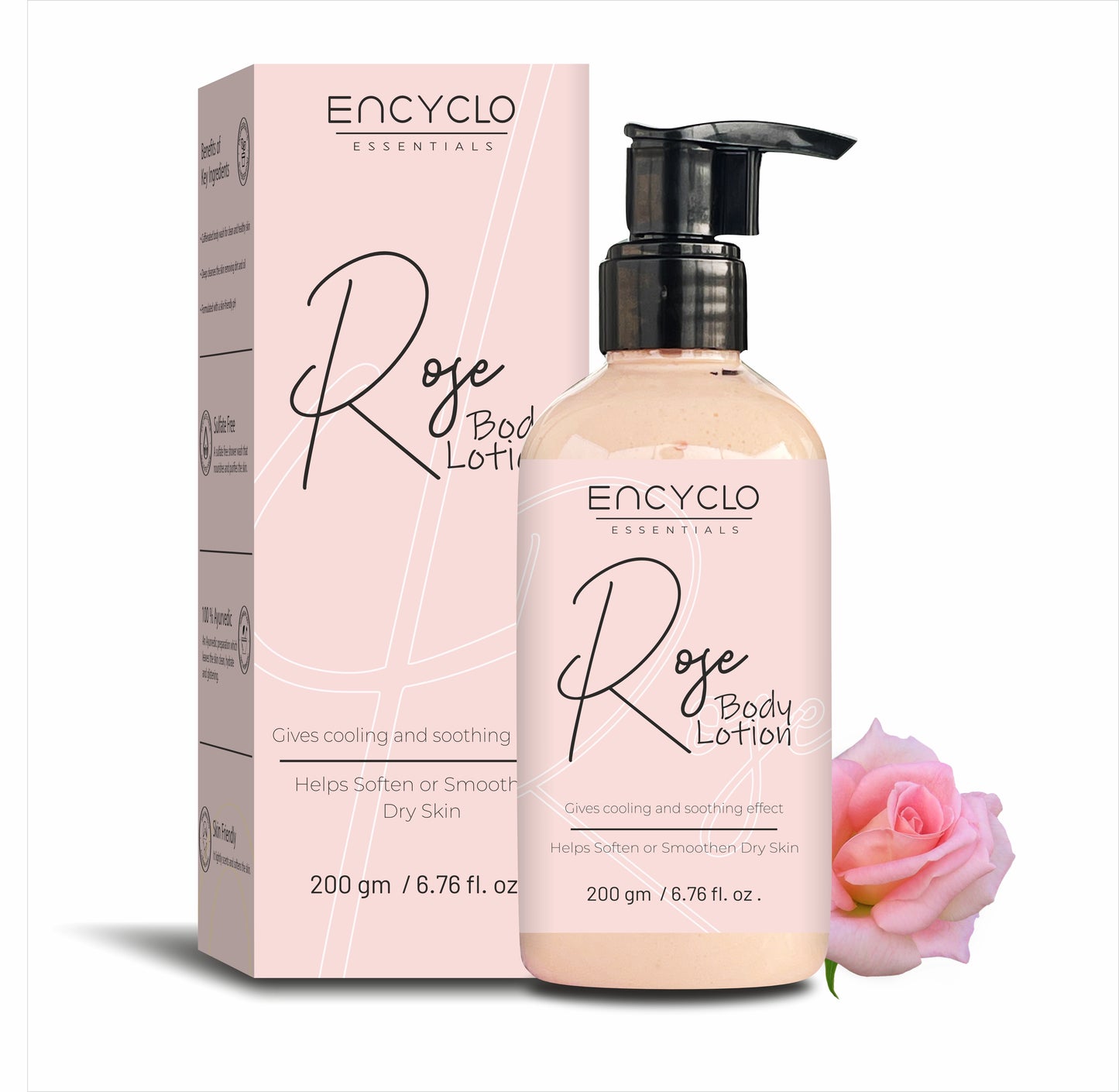 Rose Special Combo-Rose Body Wash, Rose Body Lotion And Rose Sugar Scrub