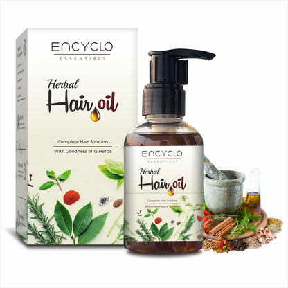 Herbal Hair Combo- Herbal Shampoo And Herbal Oil