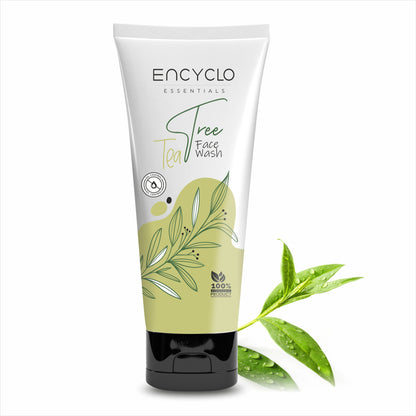Tea Tree Combo-Tea Tree Facewash And Tea Tree Sugar Scrub
