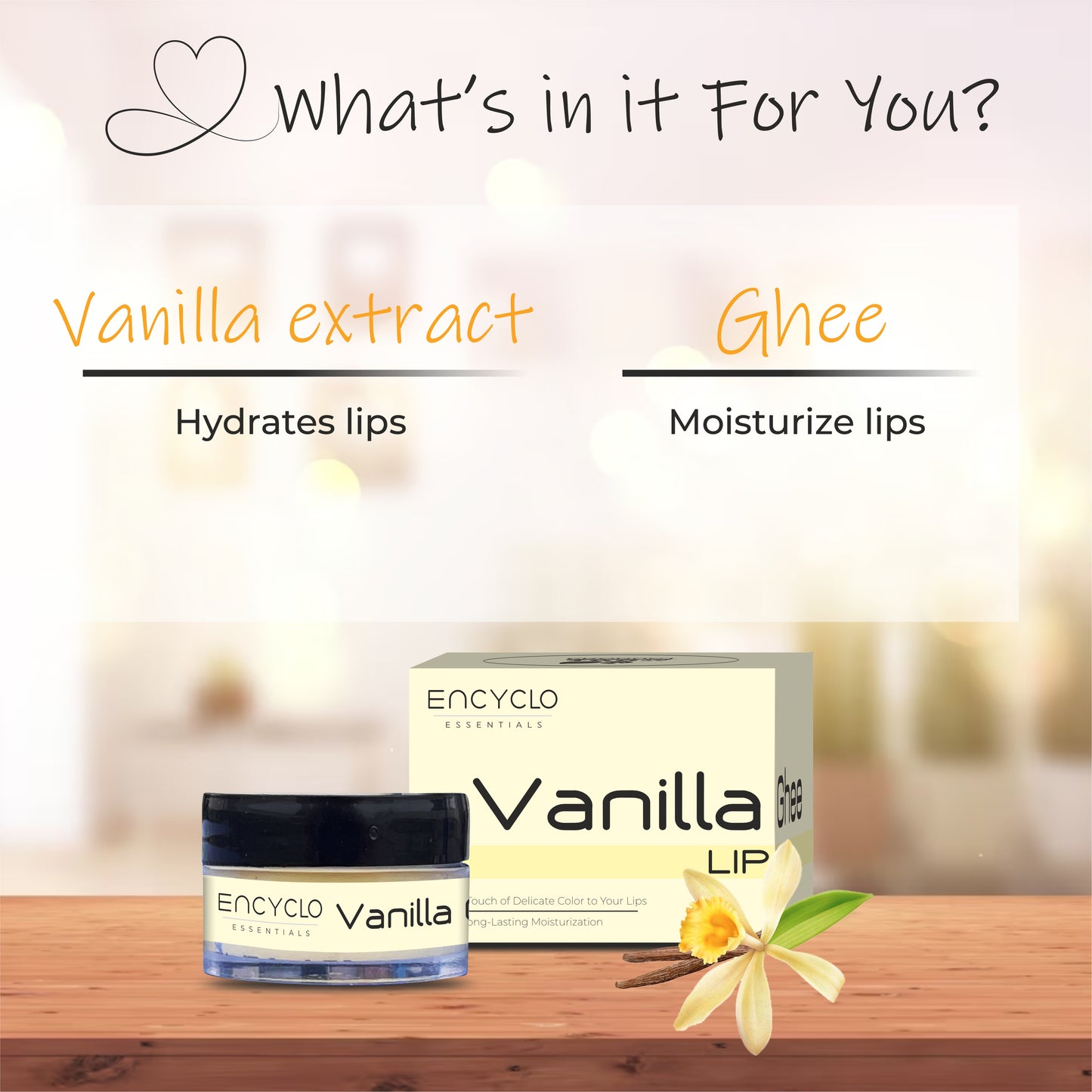 Vanilla Lip Balm