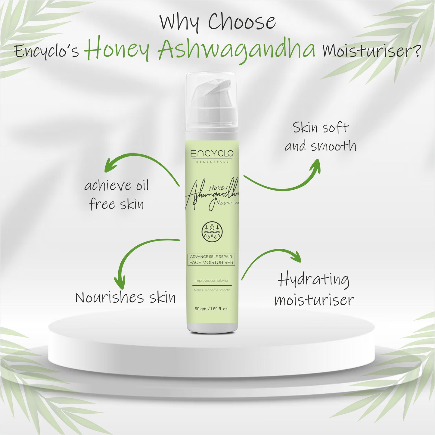 Summer Special Combo-Encyclo SPF 50 Sunscreen, Honey & Ashwagandha Moisturizer And Strawberry Lip Balm