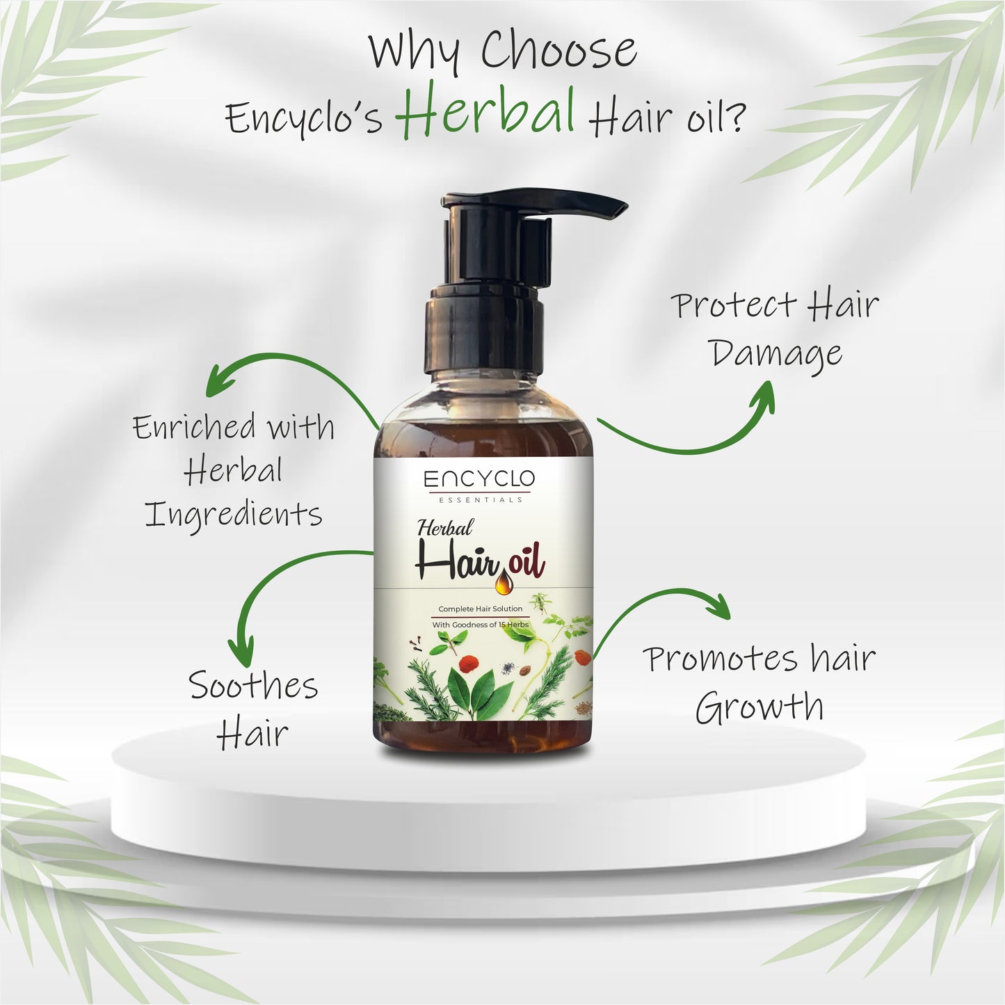 Herbal Hair Combo- Herbal Shampoo And Herbal Oil