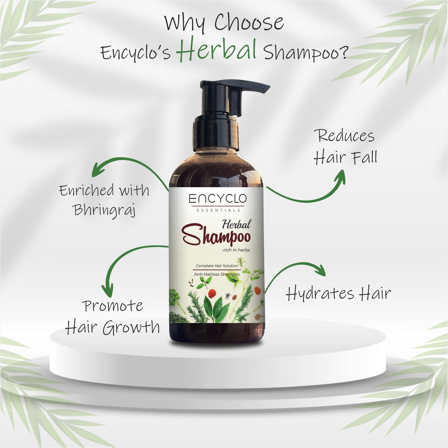 Herbal Hair Combo- Herbal Shampoo And Herbal Oil
