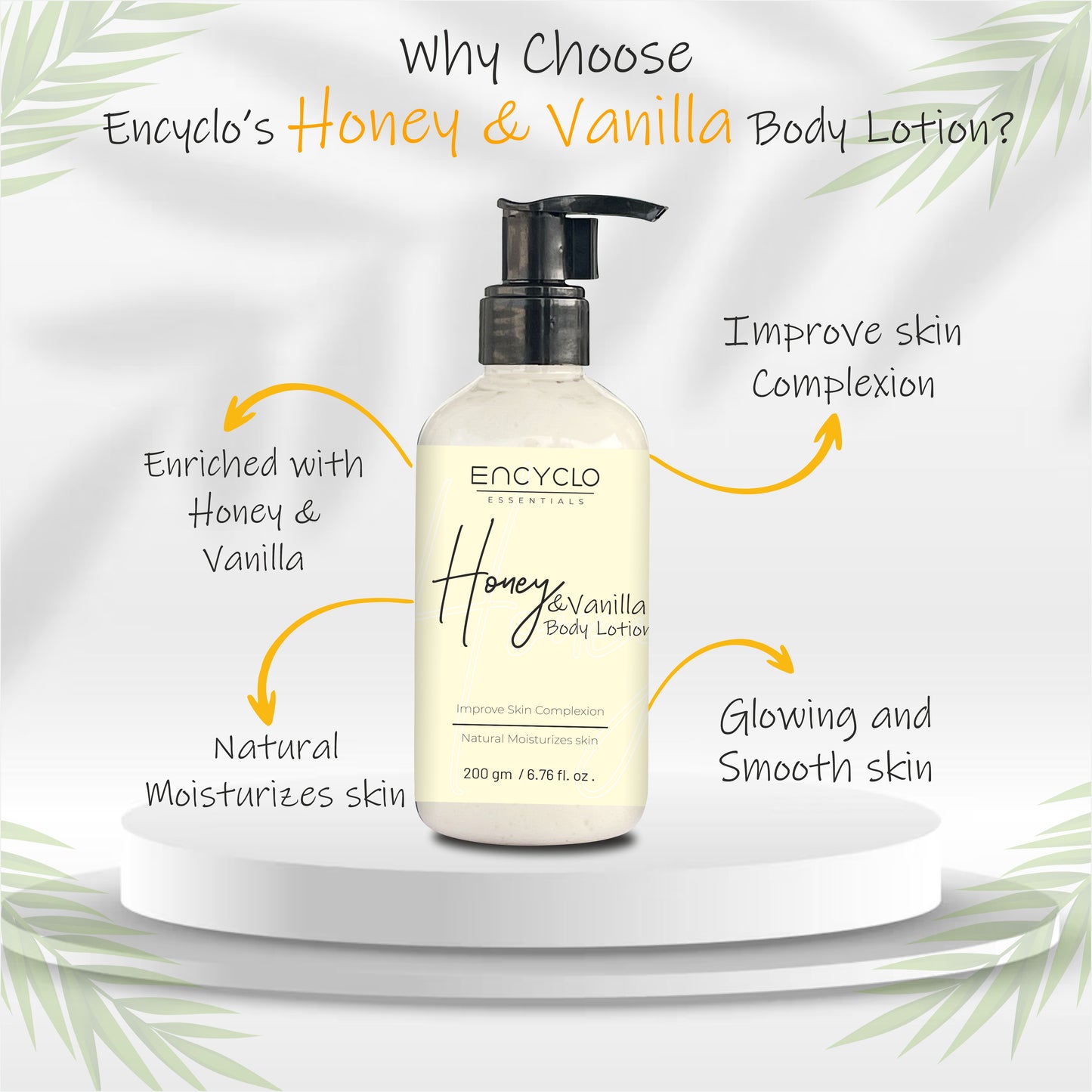Honeybee Combo-Honey Vanilla Body Wash And Honey Vanilla Body Lotion
