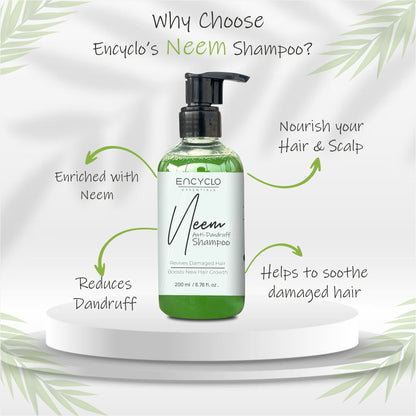 Neem Essentials Combo-Neem Face Wash, Neem Soap And Neem Shampoo