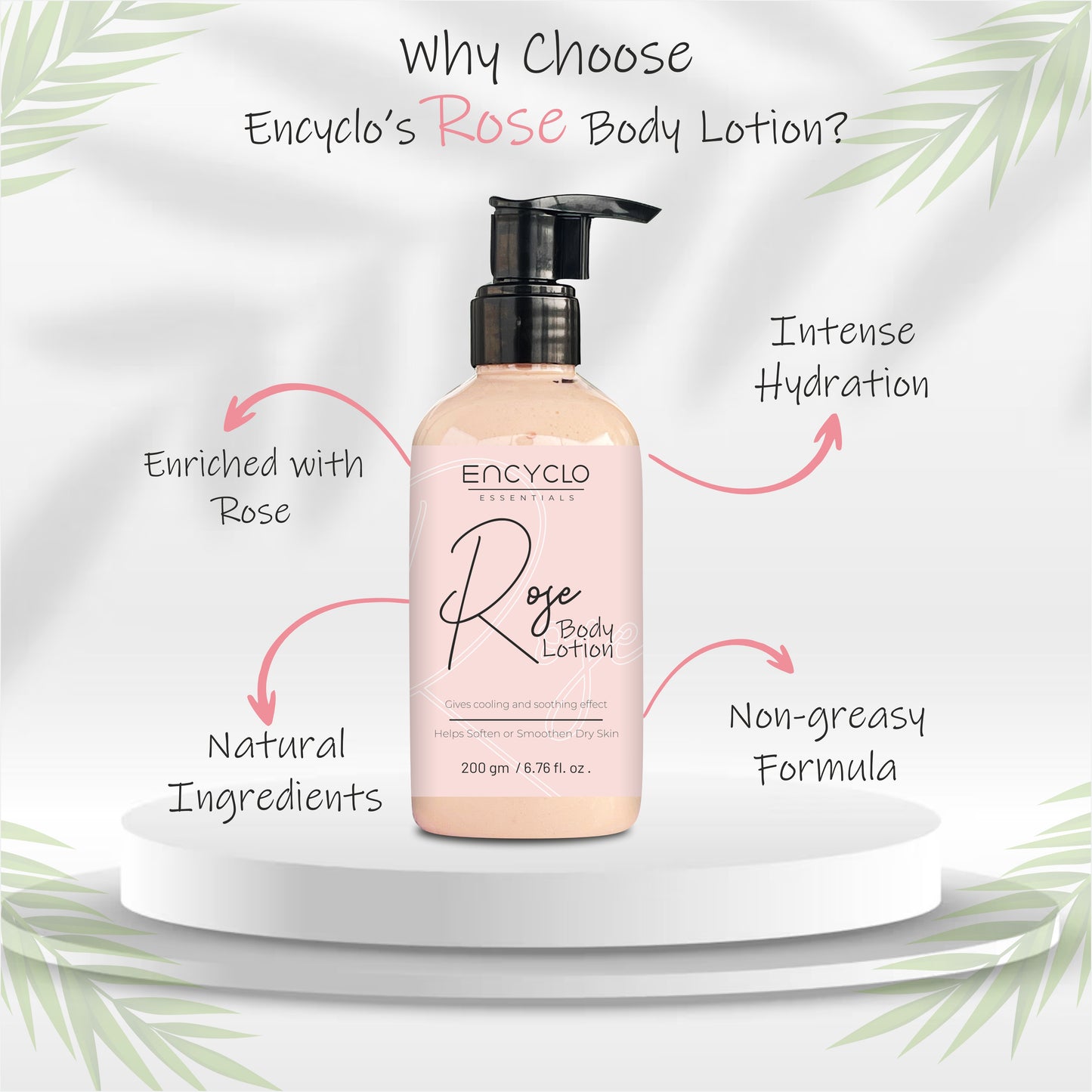 Rose Special Combo-Rose Body Wash, Rose Body Lotion And Rose Sugar Scrub