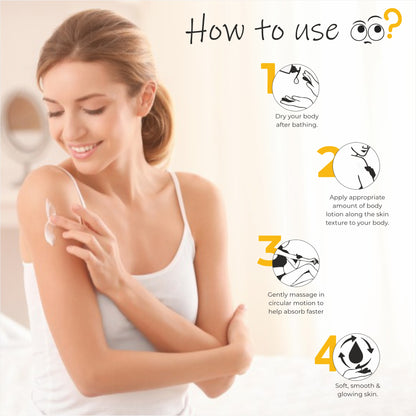 Honeybee Combo-Honey Vanilla Body Wash And Honey Vanilla Body Lotion